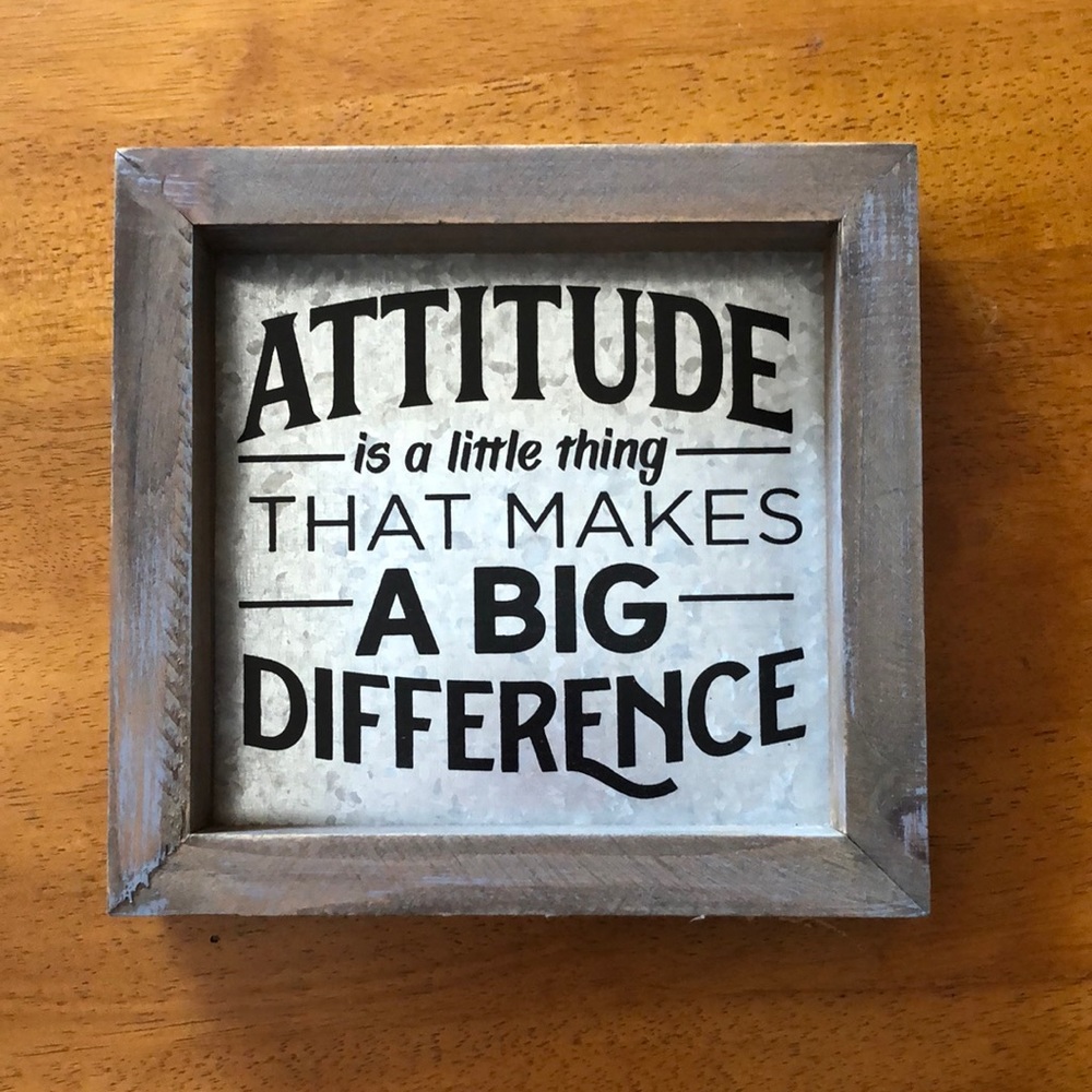 Cute attitude sign